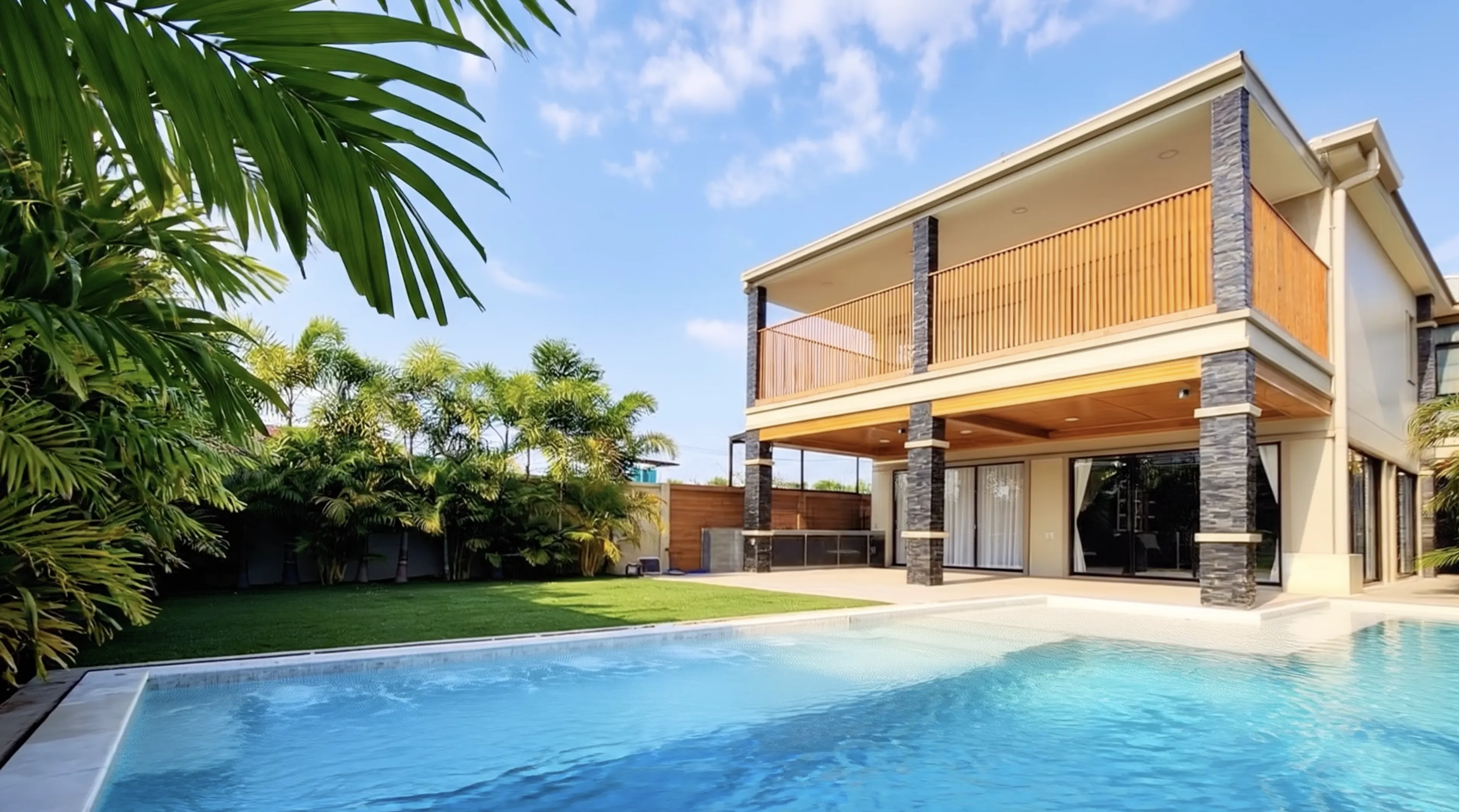 Two Story Villa exterior